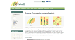 Desktop Screenshot of news.gramene.org